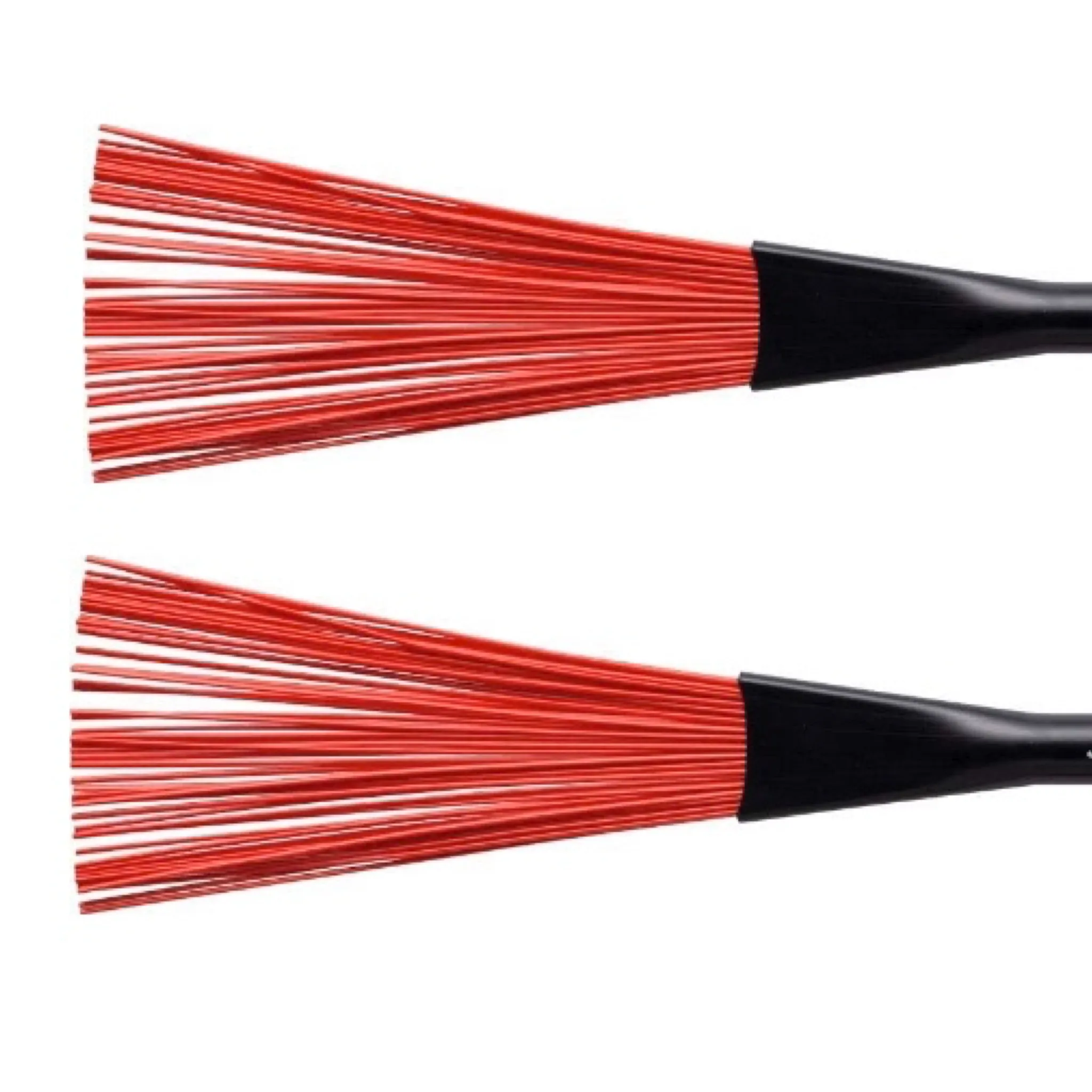 Vic Firth Jazz Rake red plastic brushes