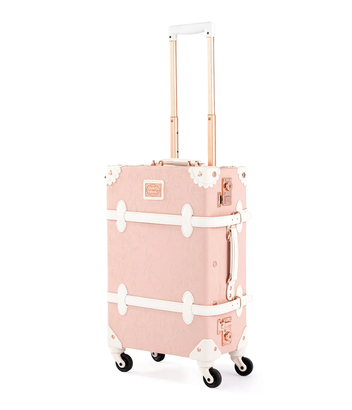 WildFloral Medium Check-in - Embossed Pink's