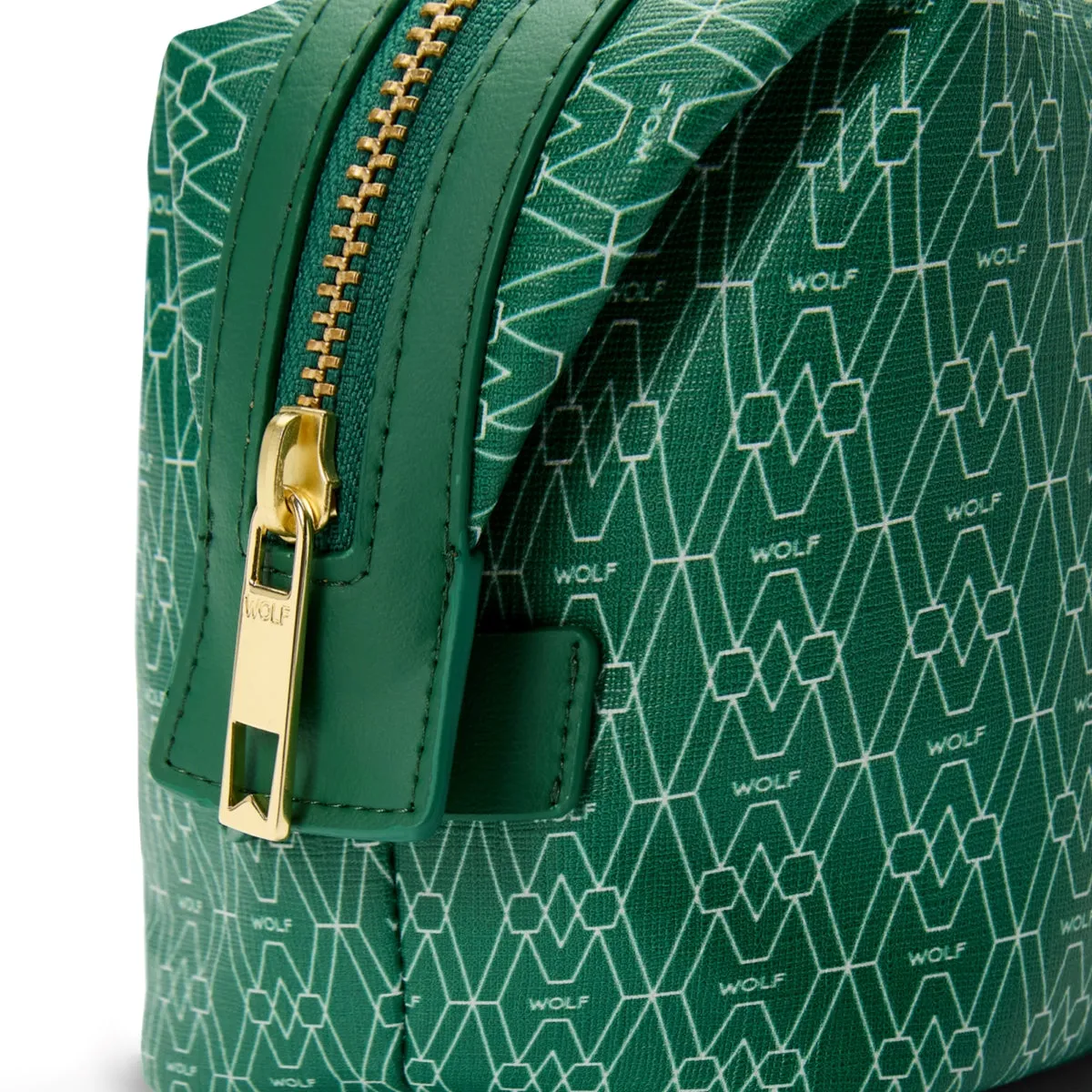 WOF Signature Vegan Collection Green Washbag